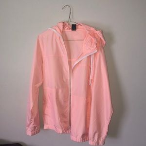 Salmon pink jacket